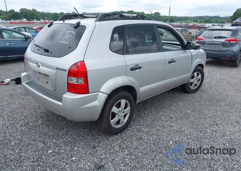 2006 Hyundai Tucson Gl из США, поврежденный, VIN KM8JM12B56U460703